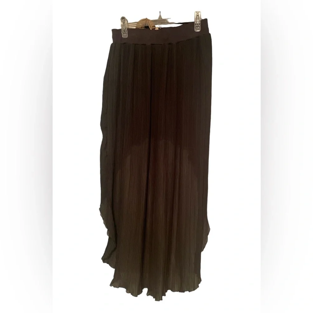 high low skirt with liner sz M - Picture 4 of 4